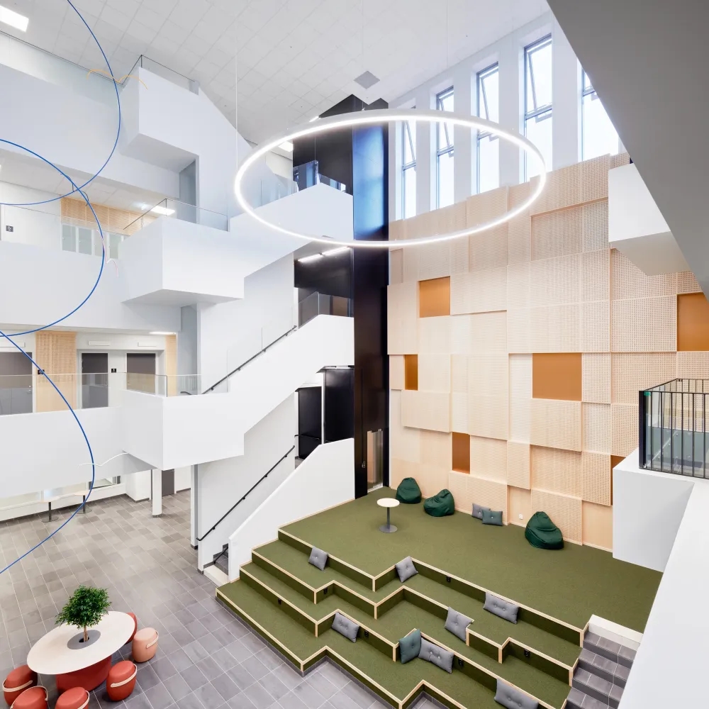 Image from Slottsbergs School in Gothenburg.