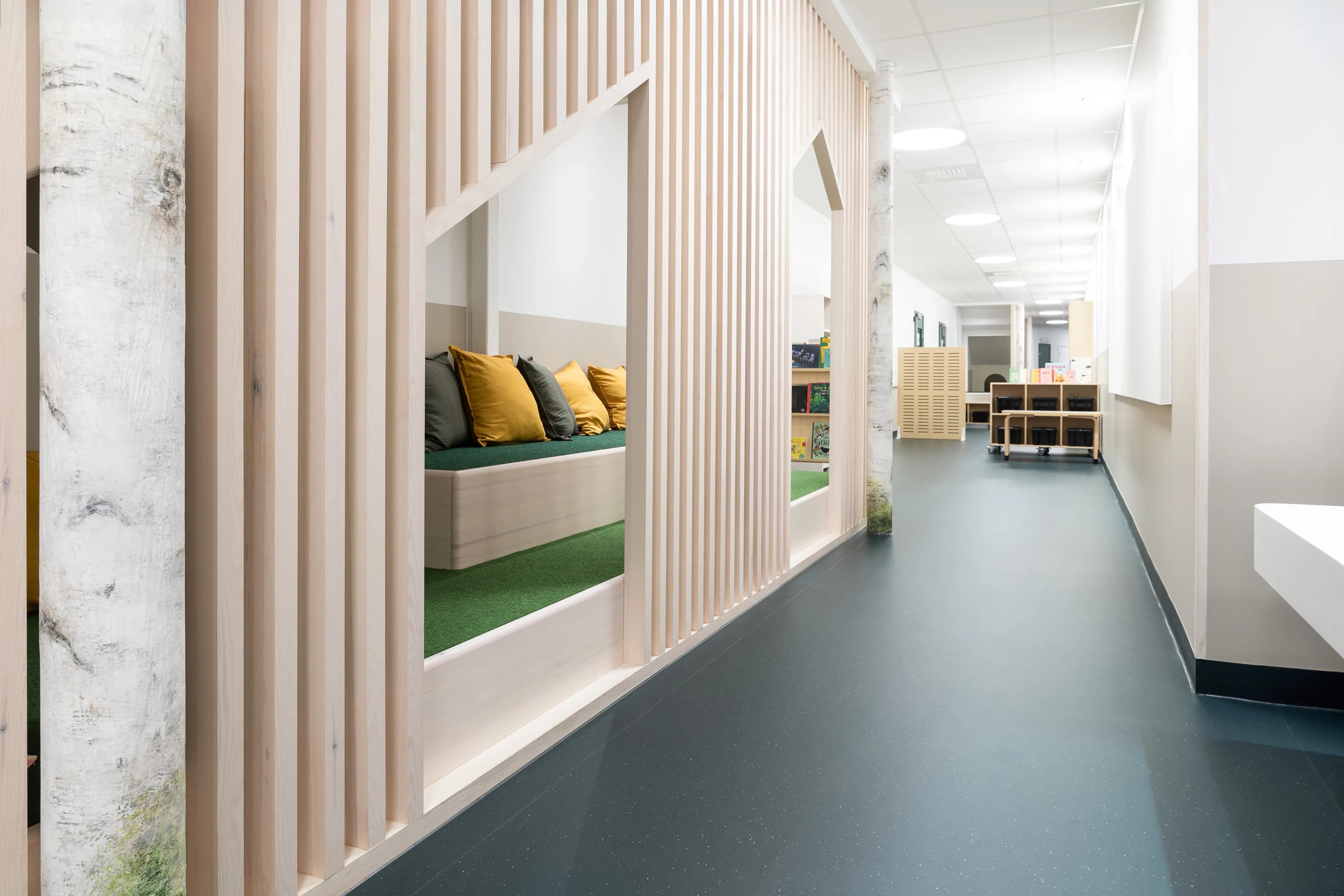 The interior of Bifrost Preschool.