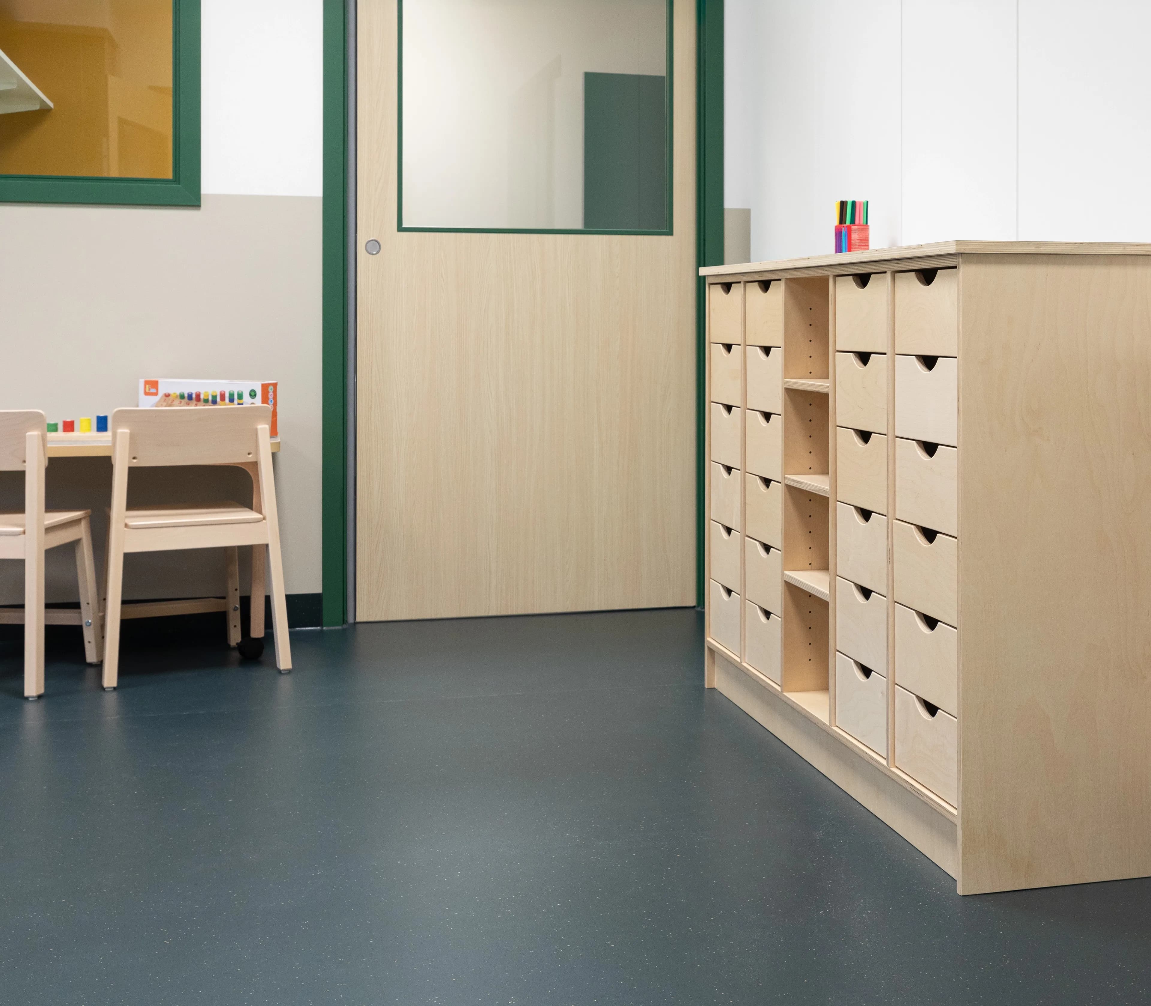 The interior of Bifrost Preschool.