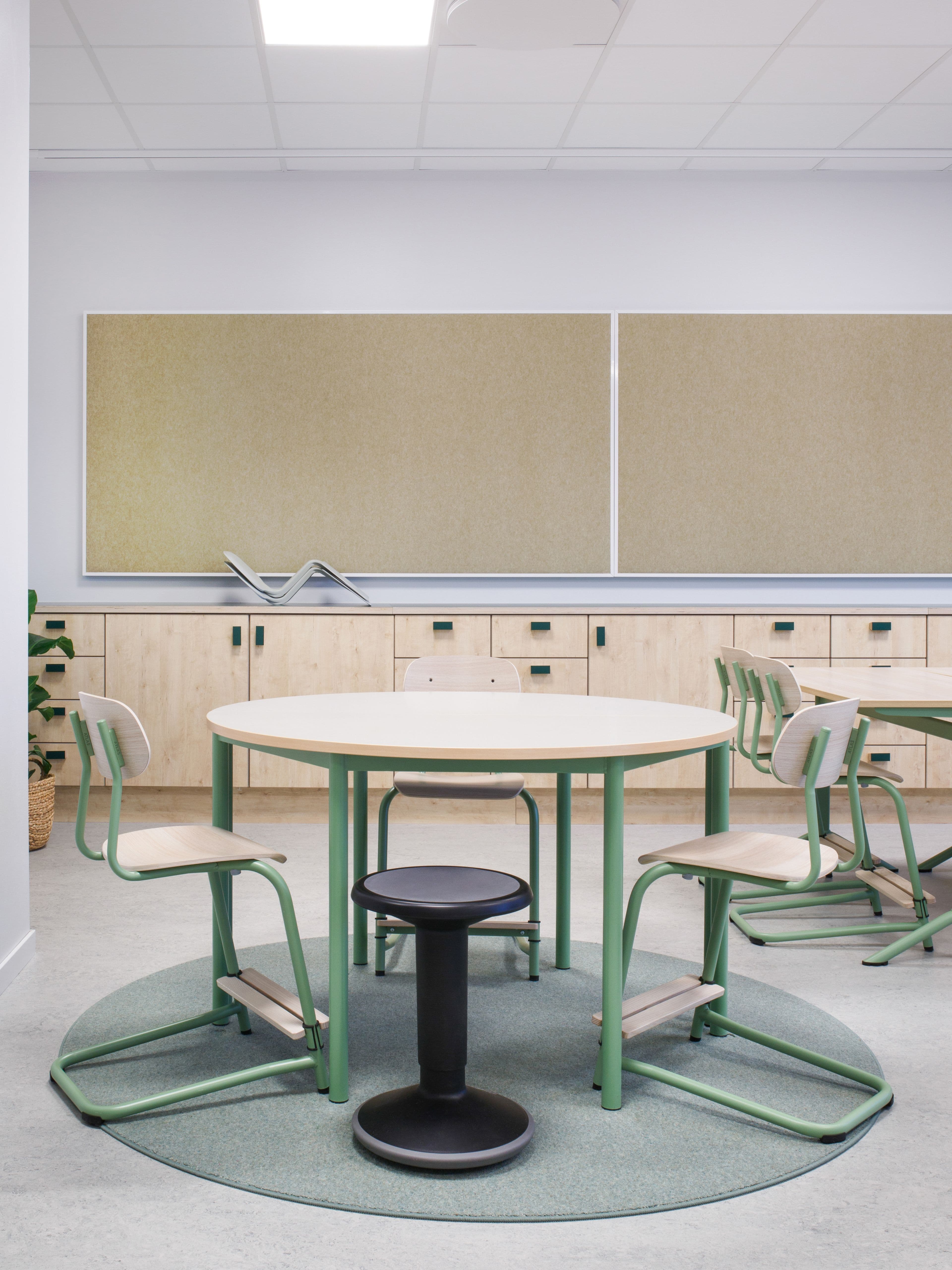 Image from a classroom at Brogårda School in Bjuv.