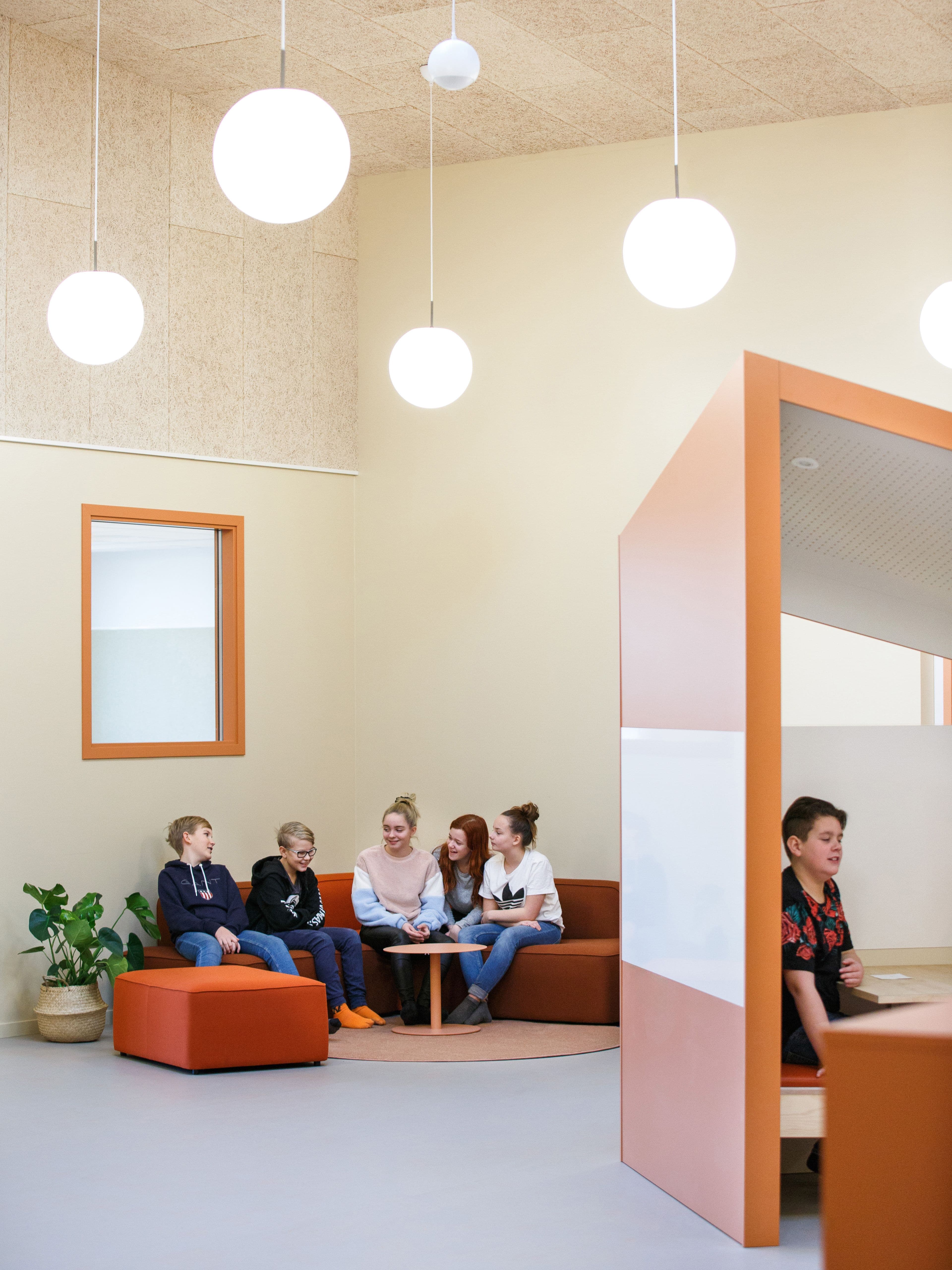 Image of the interior at Brogårda School in Bjuv.