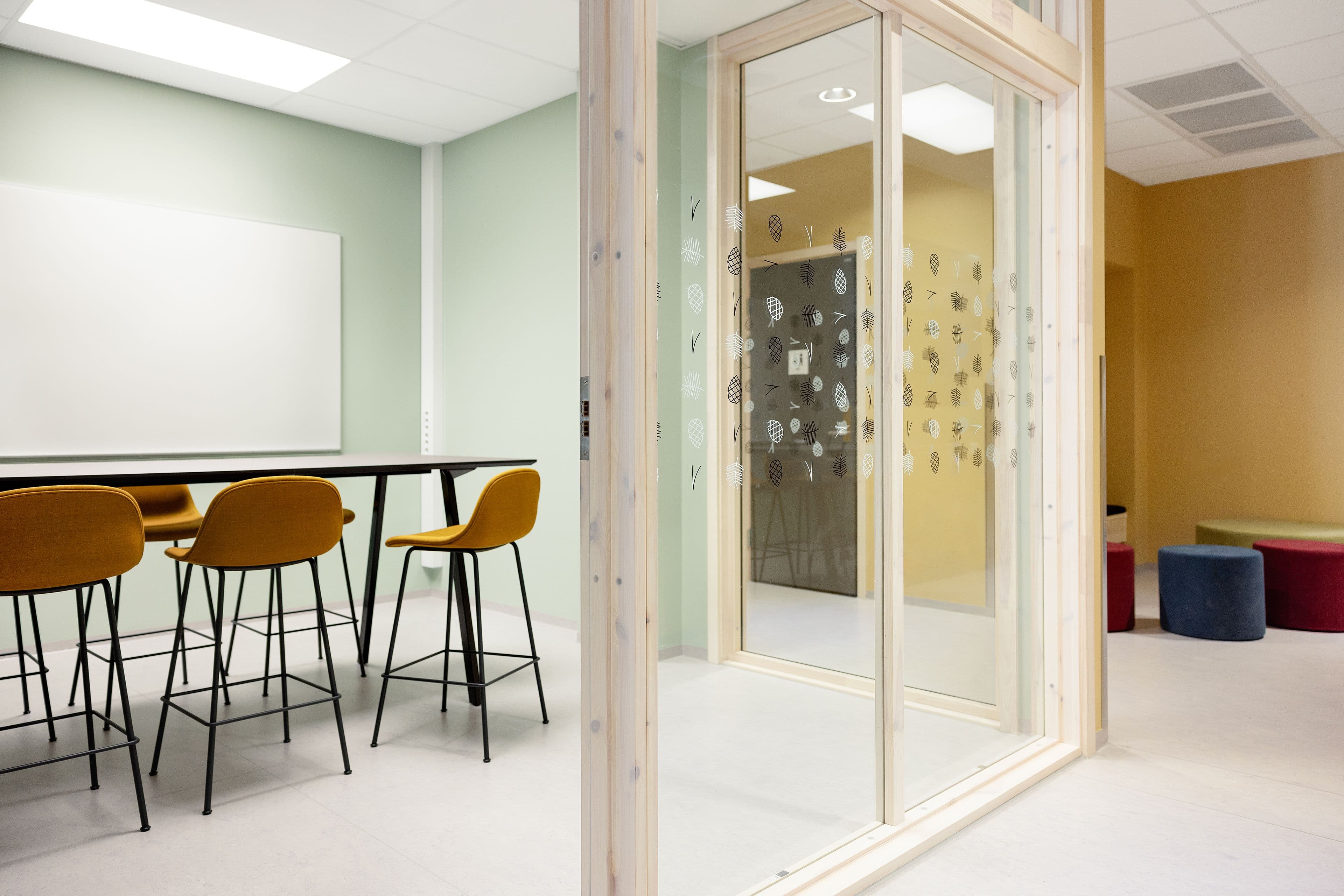 Image from Hov Secondary School in Hønefoss.