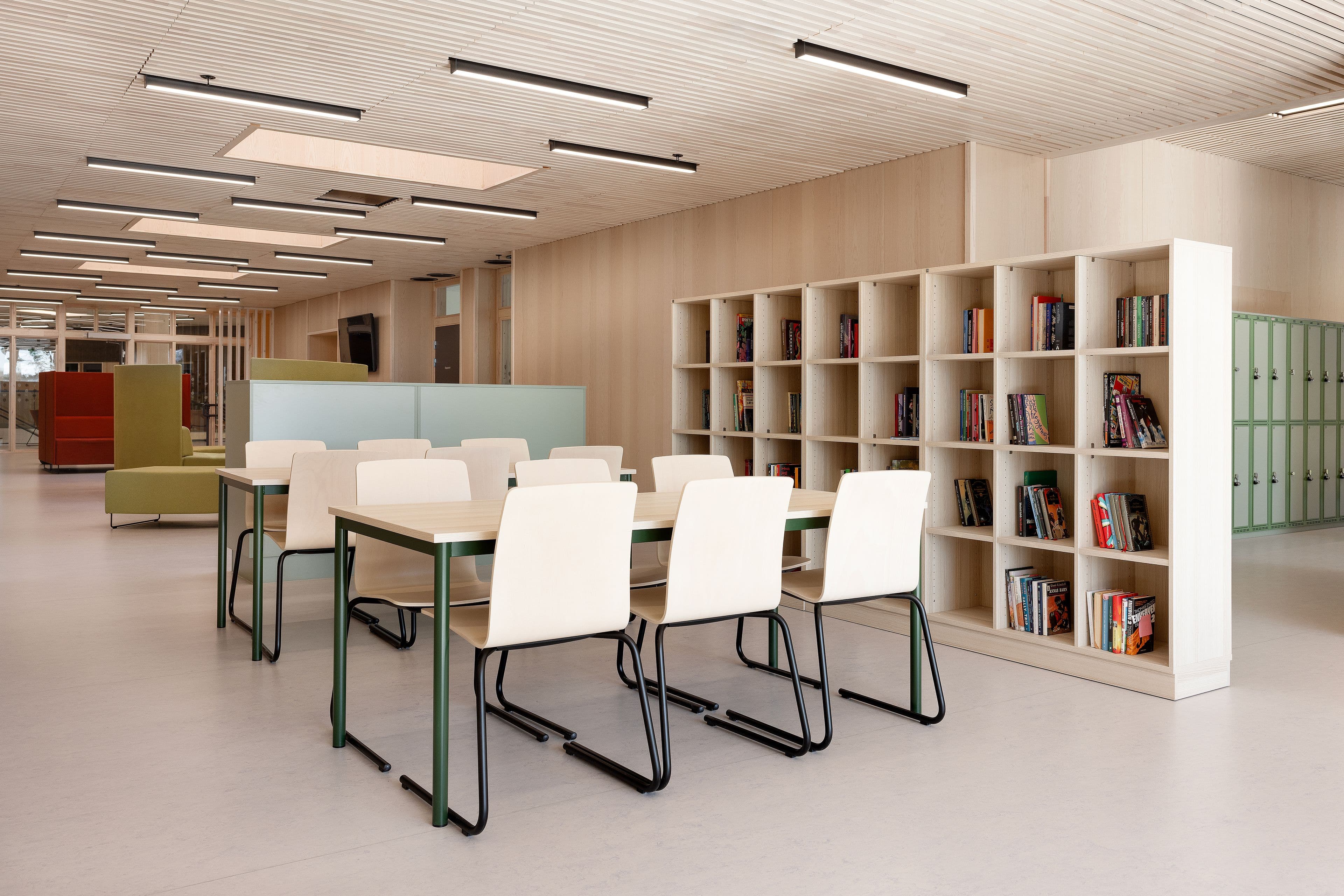 Image from Hov Secondary School in Hønefoss.
