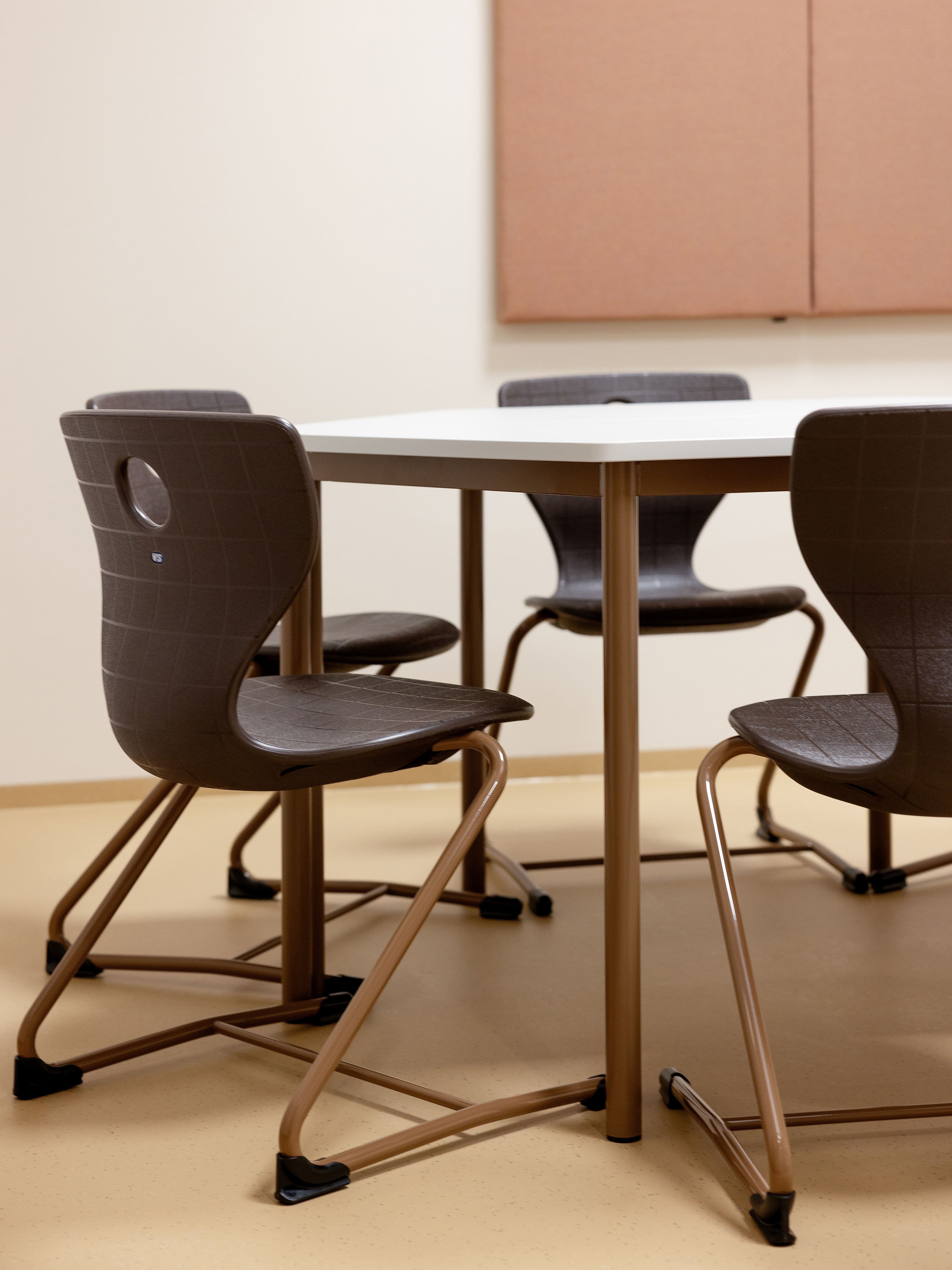 Image from a group room at Klokkerjordet School in Sande.