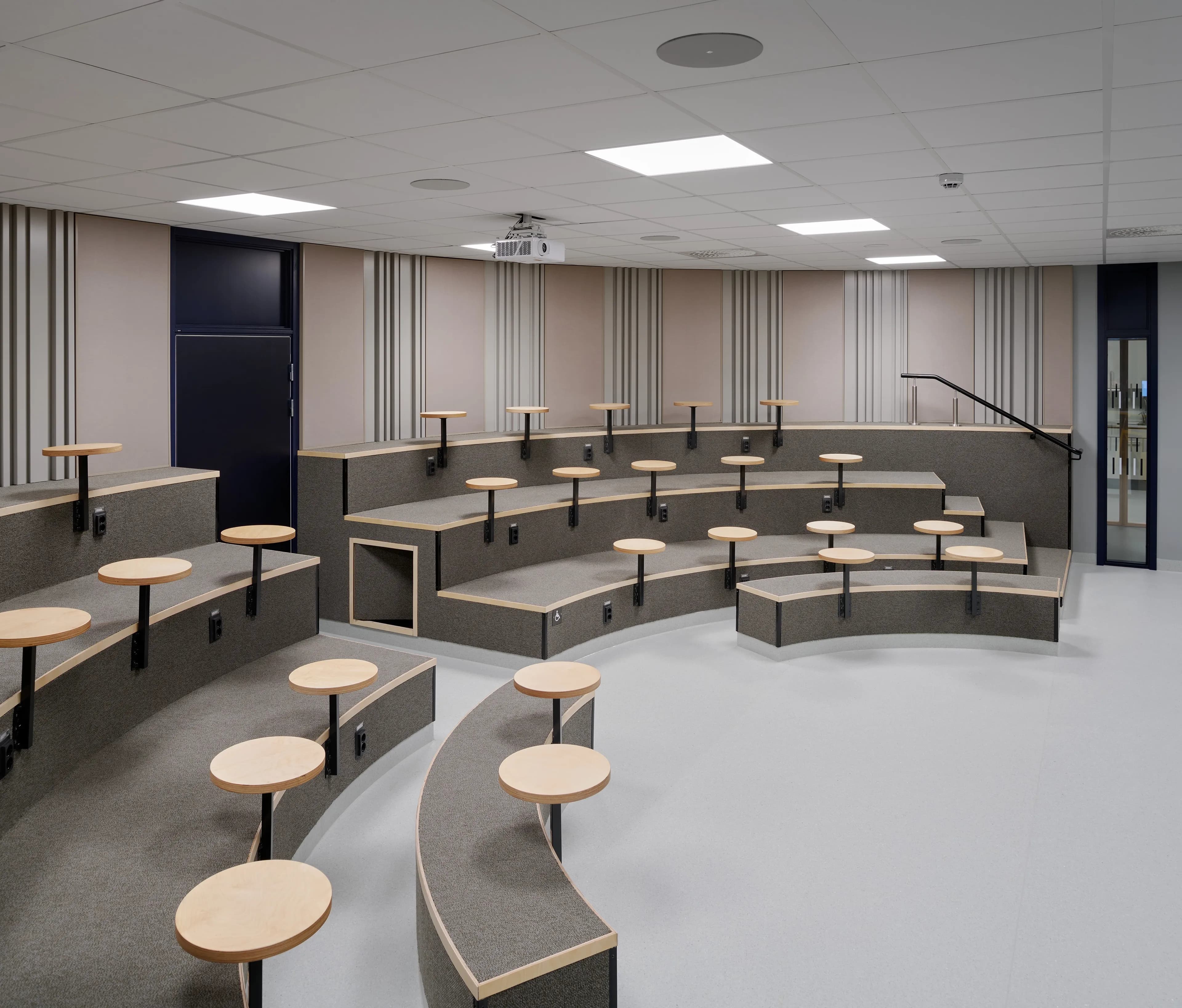 Image of the interior of Lundby School in Gothenburg.