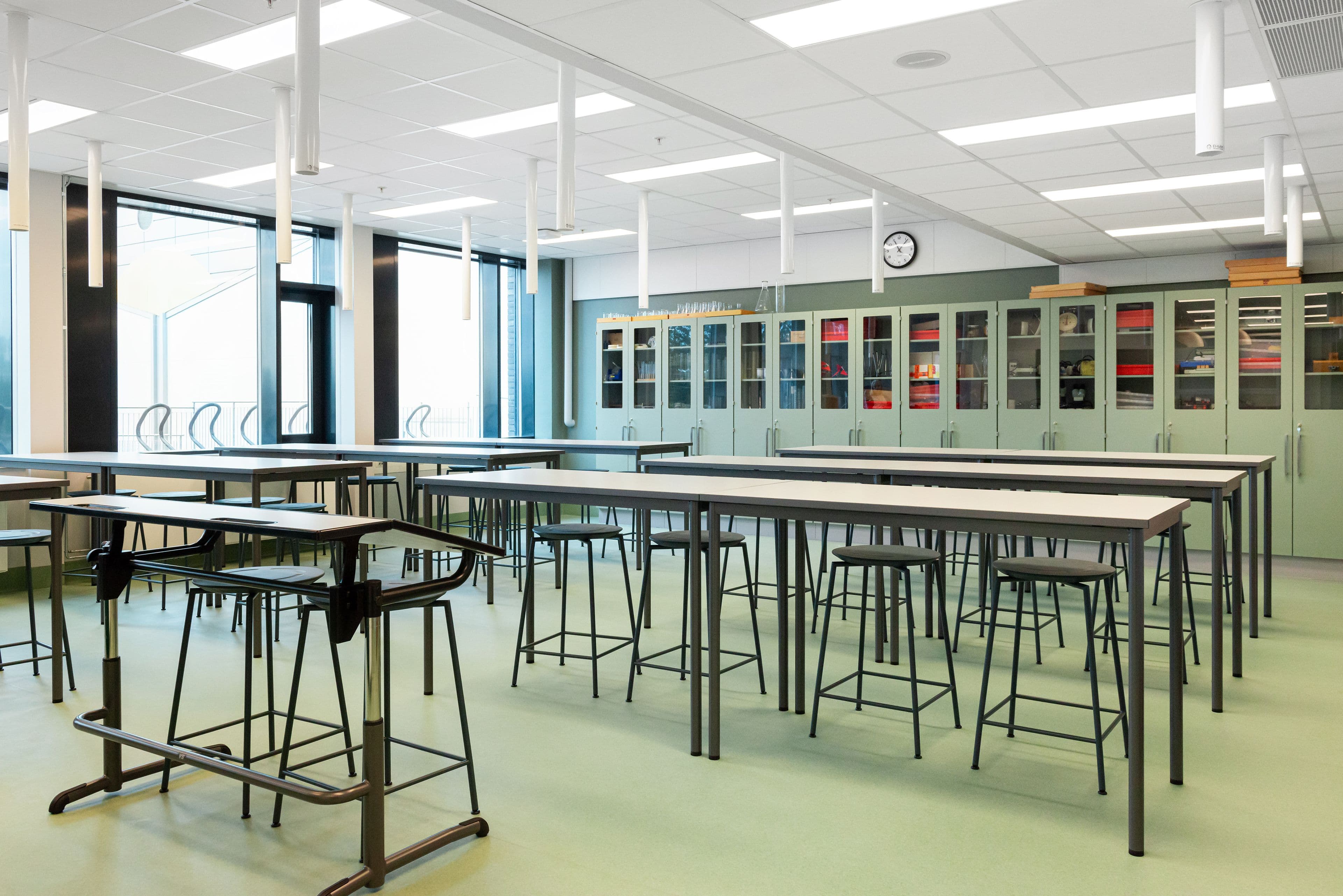 Image from a classroom at Nordseter School in Oslo.