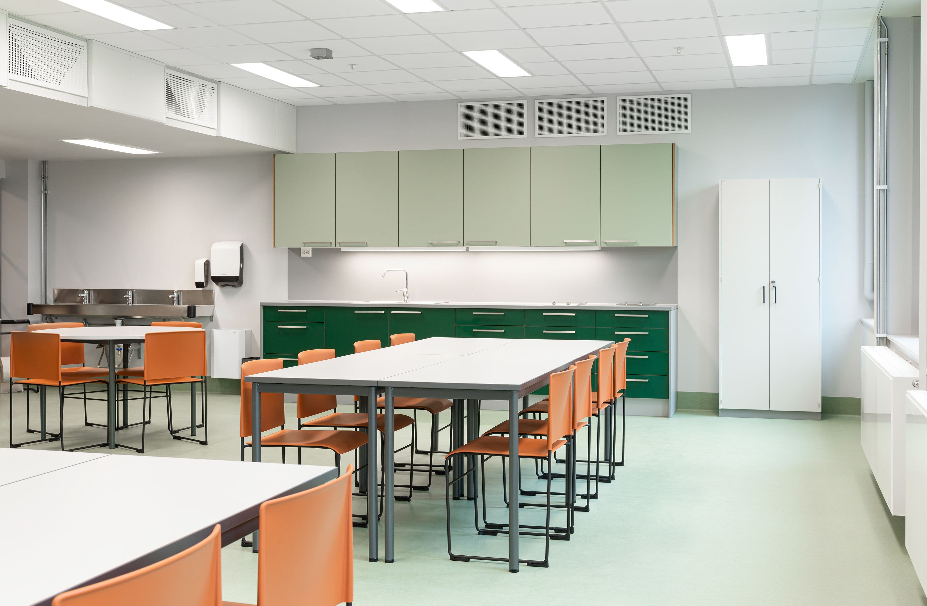 Image from a classroom at Nordseter School in Oslo.