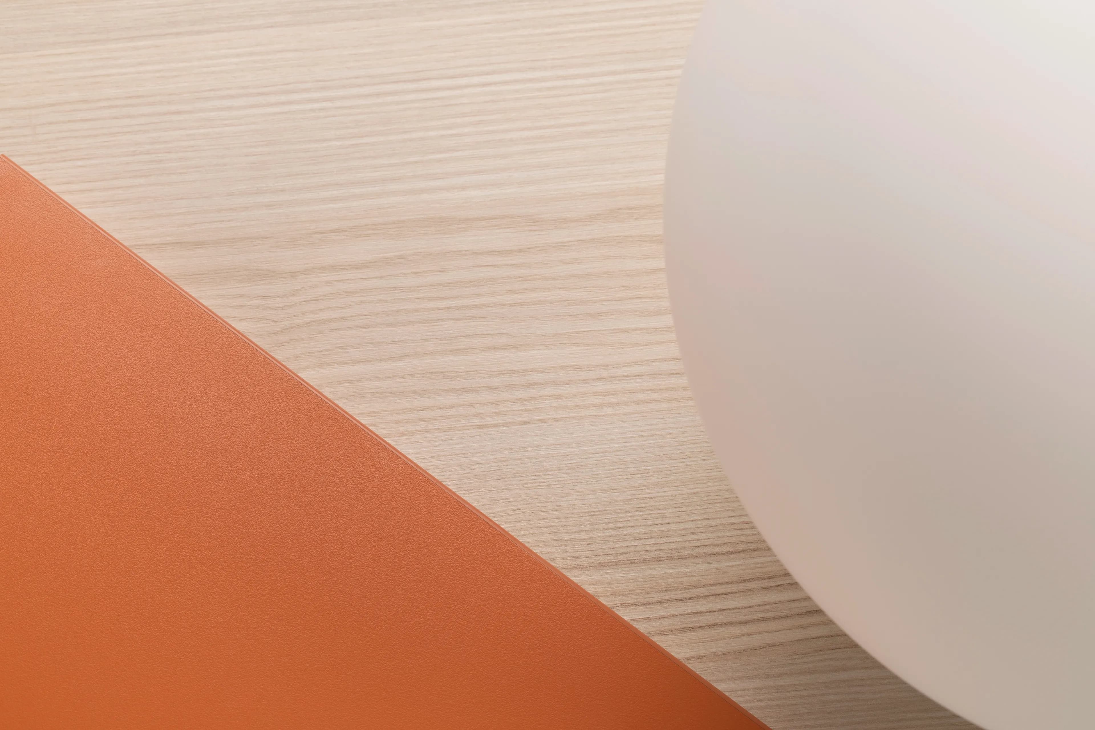 Conceptual image containing material and colour samples.