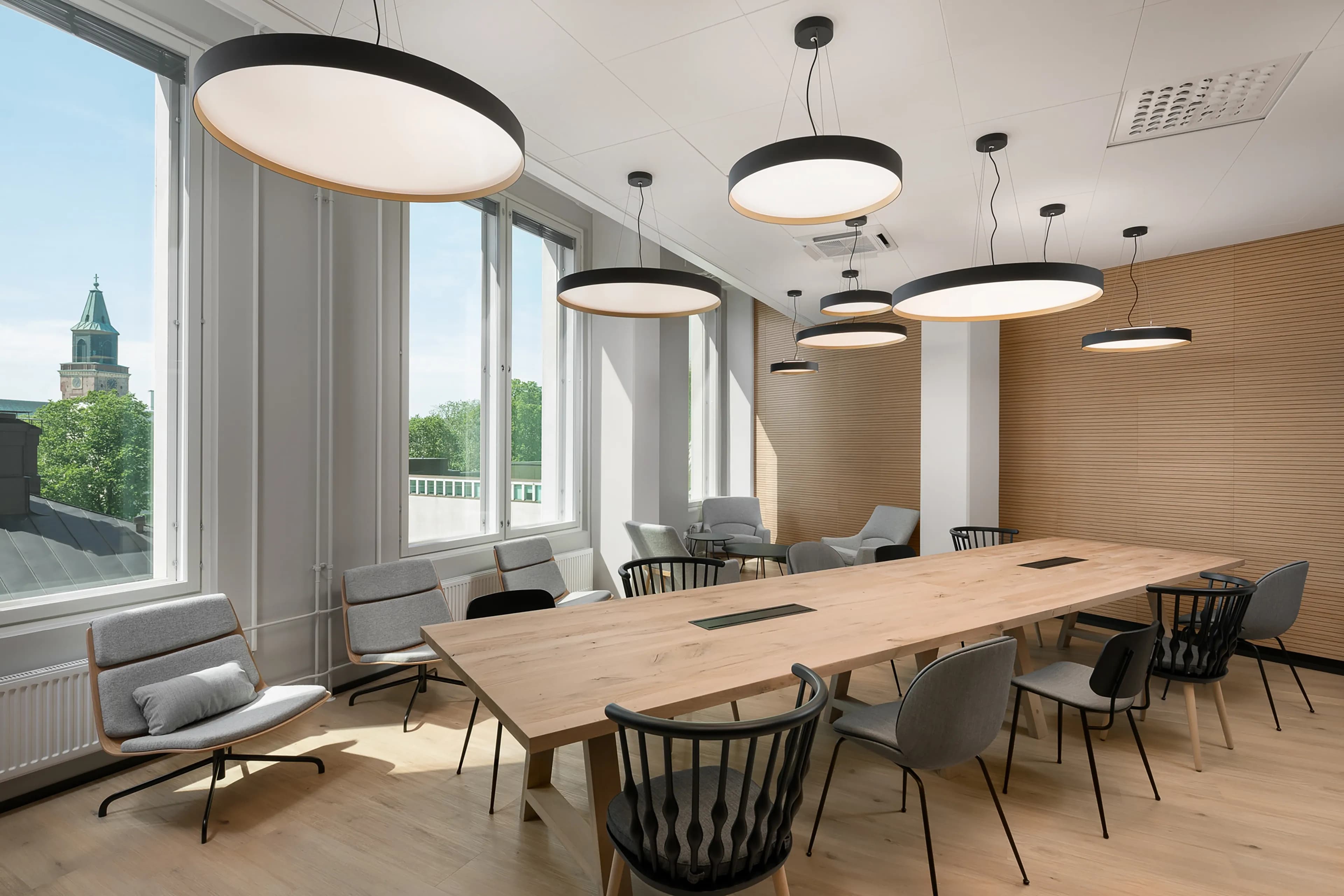 Image of the interior of Aurum in Turku.