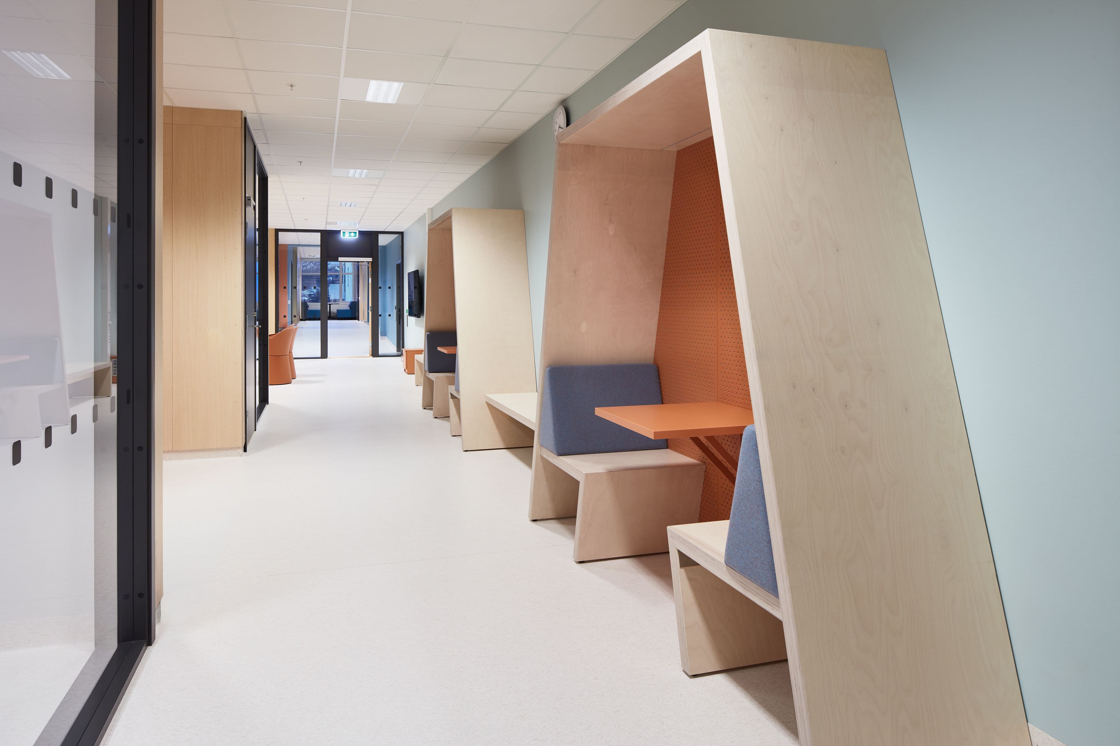 Image from a classroom at Holen School in Bergen.