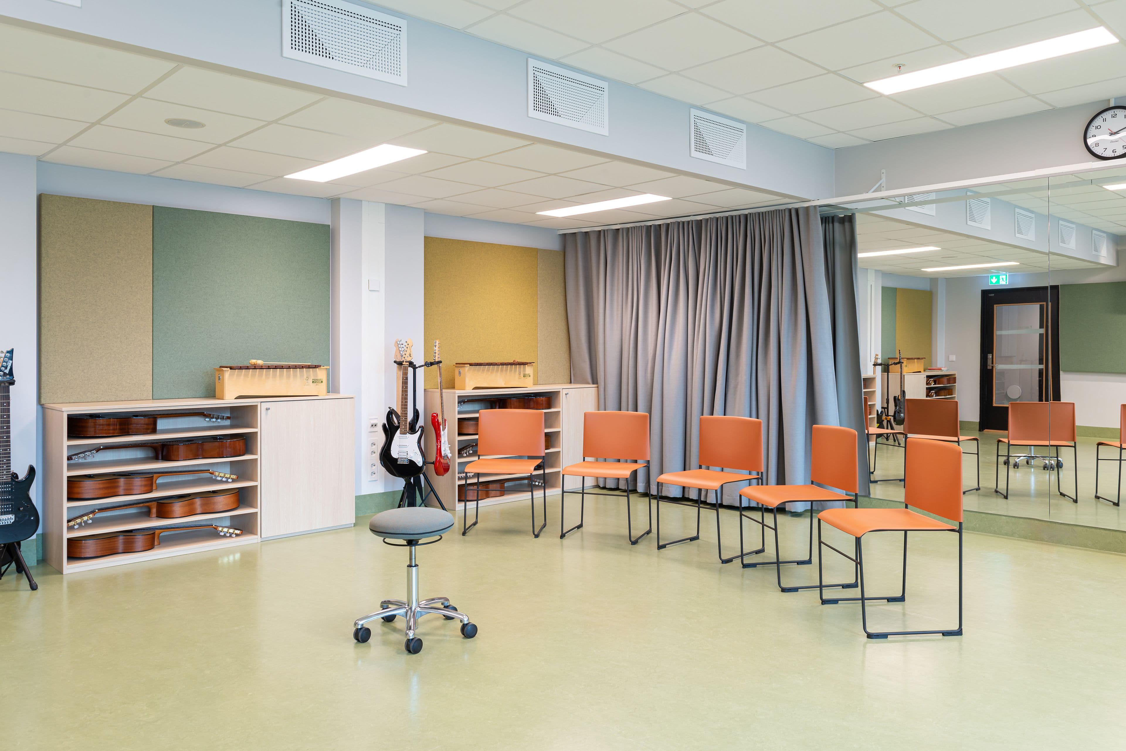 Image from a classroom at Nordseter School in Oslo.