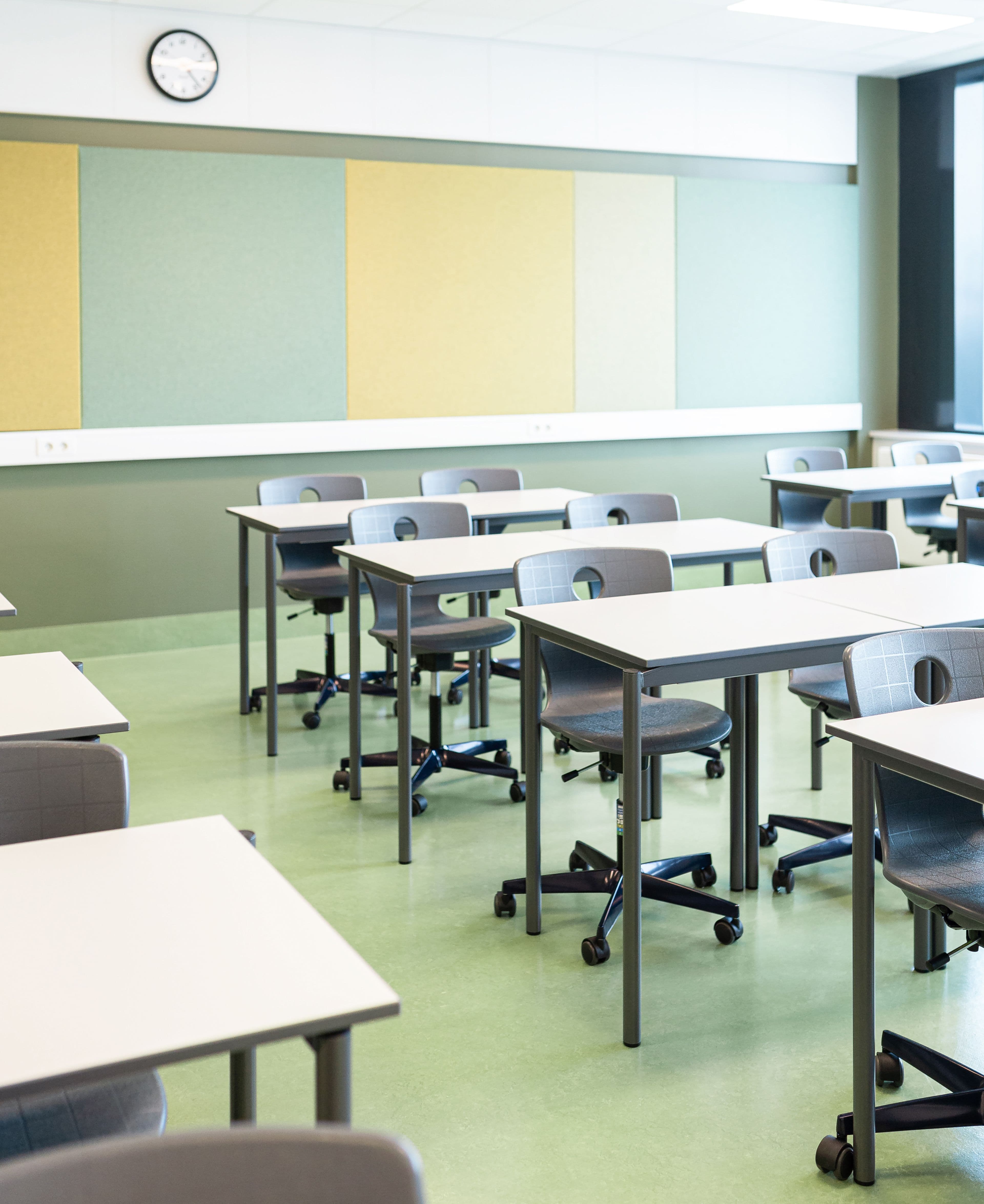 Image from a classroom at Nordseter School in Oslo.