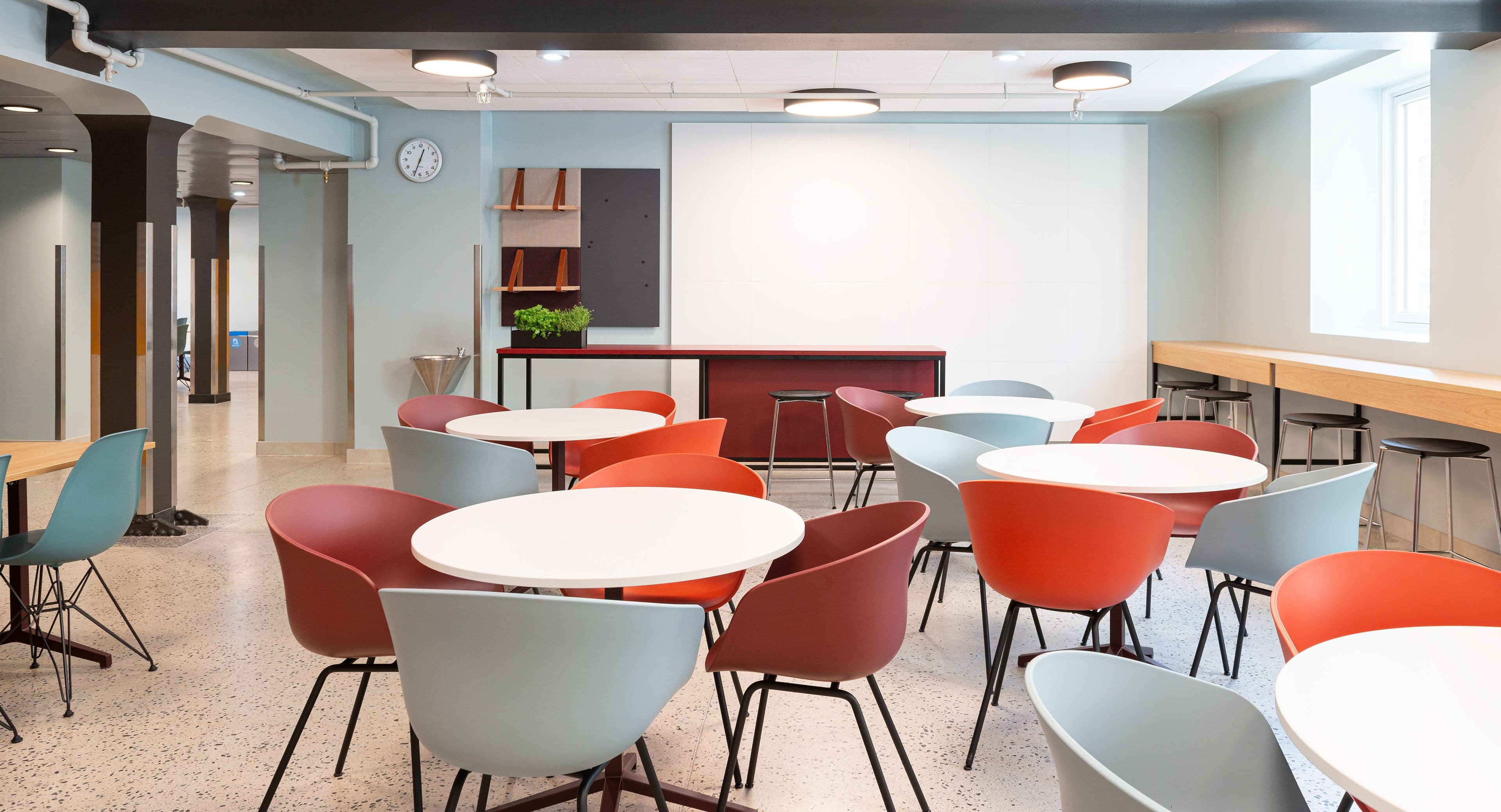 Image from a classroom at Uranienborg school in Oslo.